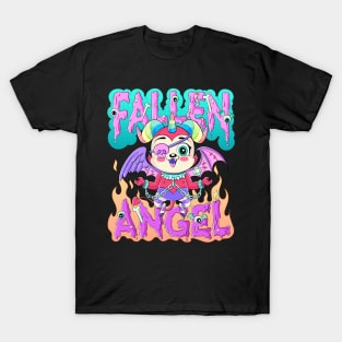 Kawaii Belial Demon The Fallen Angel Pastel Goth Harajuku T-Shirt